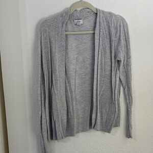 Old Navy Light Gray Open Cardigan